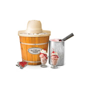 Nostalgia 190129 4-Quart Electric Wood Bucket Ice Cream Maker