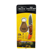 Buck Knives 0284CMS9WM-C Bantam BBW Mossey Oak Blaze Camo Handle KeyChain Bonus Set