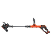 BLACK+DECKER LSTE525 20V MAX Lithium Feed String Trimmer/Edger with 2 Batteries
