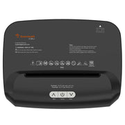 Bonsaii C185-J Paper Shredder, 18-Sheet Cross Cut, 60-Min Continuous Run, P-4 Security, 6.1-Gallon Bin, Black