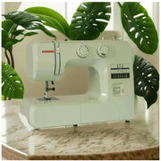 Janome 001CHARM Signature Charm Easy-to-Use Mechanical Sewing Machine, Green