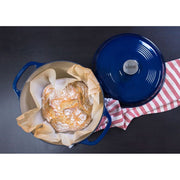 Lodge 6-Qt. Enameled Cast-Iron Dutch Oven - Indigo