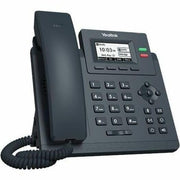 Yealink SIP-T31G VoIP Telephone, Corded, 2 Lines, HD Voice, PoE Enabled, Dual-Port Gigabit Ethernet, Wall Mountable, Classic Gray