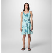 Columbia Womens PFG Freezer III Tank Dress, Spray Ambrosial Multi, Medium, UPF 50 Sun Protection, Cooling Technology