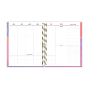 Blue Sky 157354 LiveWell Monthly Weekly Medium Planner, 7 x 9 in, Nova Navy, 15-Month October 2025 - December 2026