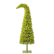 Holiday Time 6-Foot Lawndale Spruce Artificial Christmas Tree, Curved Silhouette, Green - Material: PVC