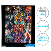 Aquarius Marvel MCU Collage Jigsaw Puzzle, 3000 Pieces, Multicolor, 32 x 45 in, 68517