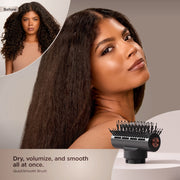 Shark SpeedStyle Pro Hair Dryer System with Scalp Shield, IQ Speed Styling & Drying Suite, Turbo Concentrator, QuickSmooth Brush, FrizzFighter Tool, Black, HD731