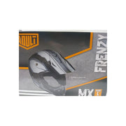 FUEL HELMETS Adult Frenzy Off Road Helmet Blk/gry Lge