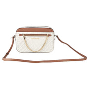 Michael Kors 35S1GTTC9B-149 Women's Jet Set Item Large East West Chain Crossbody Bag - Vanilla Signature