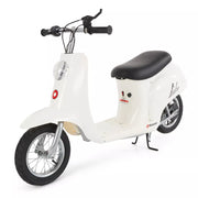Razor 15130672 Pocket Mod Miniature Euro 24V Electric Kids Ride On Retro Scooter, White