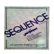 Jax Sequence Board Game, Strategy Card and Folding Board Game, 2-12 Players, Ages 7+, 135 Chips, 2 Decks, Model 8002