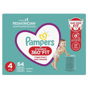 Procter & Gamble 370.00932093 Pampers Diapers Pull On Cruisers Disposable Baby Diapers with Stretchy Waistband Super Pack Size 4, 64 Count