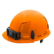 Milwaukee 48-73-1232 BOLT Orange Front Brim Vented Hard Hat w/6pt Ratcheting Suspension (USA) - Type 1, Class C