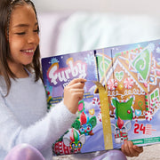 Hasbro Furby Minis Advent Calendar, 24 Days of Holiday Surprises with 9 Collectible Figures, Keychain with 8 Charms, and Stickers, G1647