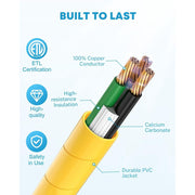 Kohree HY1649-WK 30 Amp RV Extension Cord, Heavy Duty 10/3 AWG STW Wire, 25 Ft, LED Power Indicator, Grip Handle, Twist Lock