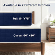STOENOE Queen Size Hybrid Mattress, 10 Inch Euro Top, Memory Foam with Pocketed Coil, Medium Comfort, Strong Edge Support
