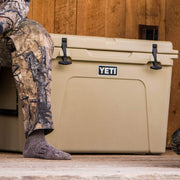 YETI Tundra 105 Hard Cooler, Desert Tan, Portable with T-Rex Lid Latches and PermaFrost Insulation, 30.5 in