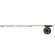 Pflueger President Fly Fishing Rod and Reel Combo, 8 ft Medium-Action Carbon Composite Rod, Left-Handed 7/8 Size Large-Arbor Graphite Reel, EVA Foam Handle, 4-Piece, PFCBOPR808