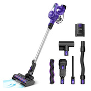 INSE S6X Purple 30Kpa Cordless Vacuum 12-in-1 Lightweight Stick Vacuum Cleaner with 300W Brushless Motor