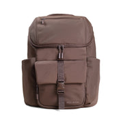 Itzy Ritzy Belong Bucket Diaper Bag Backpack, Lightweight with 16 Pockets, Insulated Bottle Holders, Machine Washable Changing Pad, Adjustable Straps, Mocha Brown, 101001917
