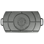 Lodge BL77DG Blacklock '77 Triple-Seasoned Cast-Iron Double-Burner Griddle