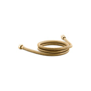 Kohler MasterShower 72 in Metal Shower Hose, Vibrant Brushed Moderne Brass, Extra-Long Flexible Design, Swivel Base, 8593-2MB