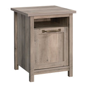 Better Homes & Gardens 425107 Modern Farmhouse Side Table with USB, Rustic Gray Finish
