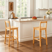 Mainstays MSS529801139002 Indoor Counter Stool 2 Pack, Pine