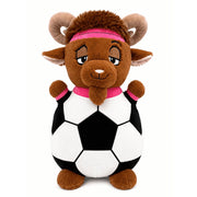 Ready to Hug Sport GOAT Soccer Plush, 24-Inch, Multicolor, Ultra-Soft Polyester