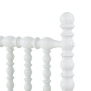 Pioneer Woman PW1425004710047 Harper Twin Spindle Bed, White