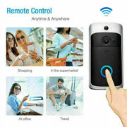 Jocestyle 832837A9 V5 Wireless Smart Gatebell HD 720P WiFi Home Security Camera with 2CH Audio/Motion Detection