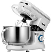 VIVOHOME X00238UZVR 660W 10 Speed 6 Quart Tilt-Head Kitchen Electric Food Mixer with Beater, Dough Hook, Wire Whip and Egg Separator, Silver