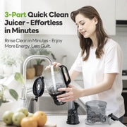 Aeitto Juicer SJ023 Machines, Cold Press Juicer, 5.4