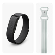 Google Fitbit Air Active Bundle Fitness Tracker with Personalized AI Coaching, Screenless Design, Obsidian, Active Band Size Small