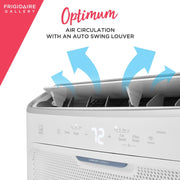 Frigidaire Gallery 12,000 BTU Smart Inverter Window Air Conditioner, Wi-Fi Enabled, Energy Star Most Efficient, White, GHWW125TE1