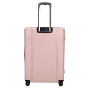BTL 20-Inch Carry-On Expandable Hardside Upright Luggage with 360-Degree Spinner Wheels, Divider Pockets, Rose Smoke