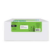 Dymo LabelWriter Multi-Purpose Labels, Direct Thermal, White, 1 in x 2 1/8 in, 12 Rolls of 500 (6000 Total)