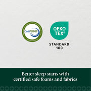 Zinus Green Tea Waterfall Memory Foam Mattress, 8 in, Twin, Medium-Firm, CertiPUR-US Certified