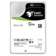 Seagate Exos X18 Internal Hard Drive, 12TB, 3.5-Inch, SAS 12Gb/s, 7200RPM, 256MB Cache, Helium Technology, ST12000NM004J