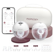 Momcozy M5 Smart App Control Hands Free Breast Pump, Double Wearable Breast Pump