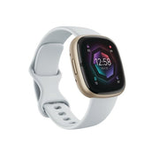 Fitbit FB521GLBM-US Sense 2 Advanced Health and Fitness Smartwatch - Blue Mist/Soft Gold Aluminum