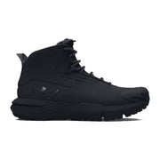 Under Armour Charged Valsetz Mid Men's Tactical Boots, Black Jet Gray, Size 11, Lace-Up, Vibram XS Trek Outsole, 3027382