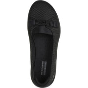 Skechers 136529BBK Women's On-The-GO Flex Peony Flats, Black, Size: 8.5