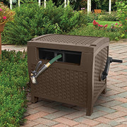 Suncast 175 ft. Slide Trak Wicker Hose Hideaway-CPLPTW175D
