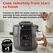 Instant Pot 140-0060-01 6.5 Quart Duo Crisp Ultimate Lid with WIFI, 13-in-1 Air Fryer and Pressure Cooker Combo