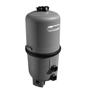 Waterway Crystal Water D.E. Pool Filter, 60 Sq Ft, 120 GPM, Fiberglass Reinforced Polypropylene Body, Multi-Handle Lid, Bottom Clean-Out Port, Grey, 5700060-07