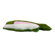 Vibrant Life Tough Buddy Trout Dog Toy, Durable Chew Level 4, Green, Plush, Eco-Friendly Materials