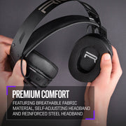 Nacon RIG 900 MAX HX Dual Wireless Gaming Headset, Dolby Atmos 3D Audio, Bluetooth 5.2, Multi-Function Charging Base, Black, 10-1647-01