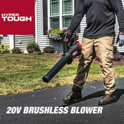 Hyper Tough HT22-401-03-01 Brushless Handheld Battery Blower 20V Max